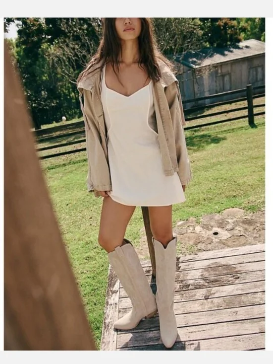 NWT Free People Forever Fancy Mini Dress. Medium - Picture 2 of 10